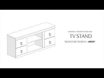Willowton - TV Stand With Fireplace Option